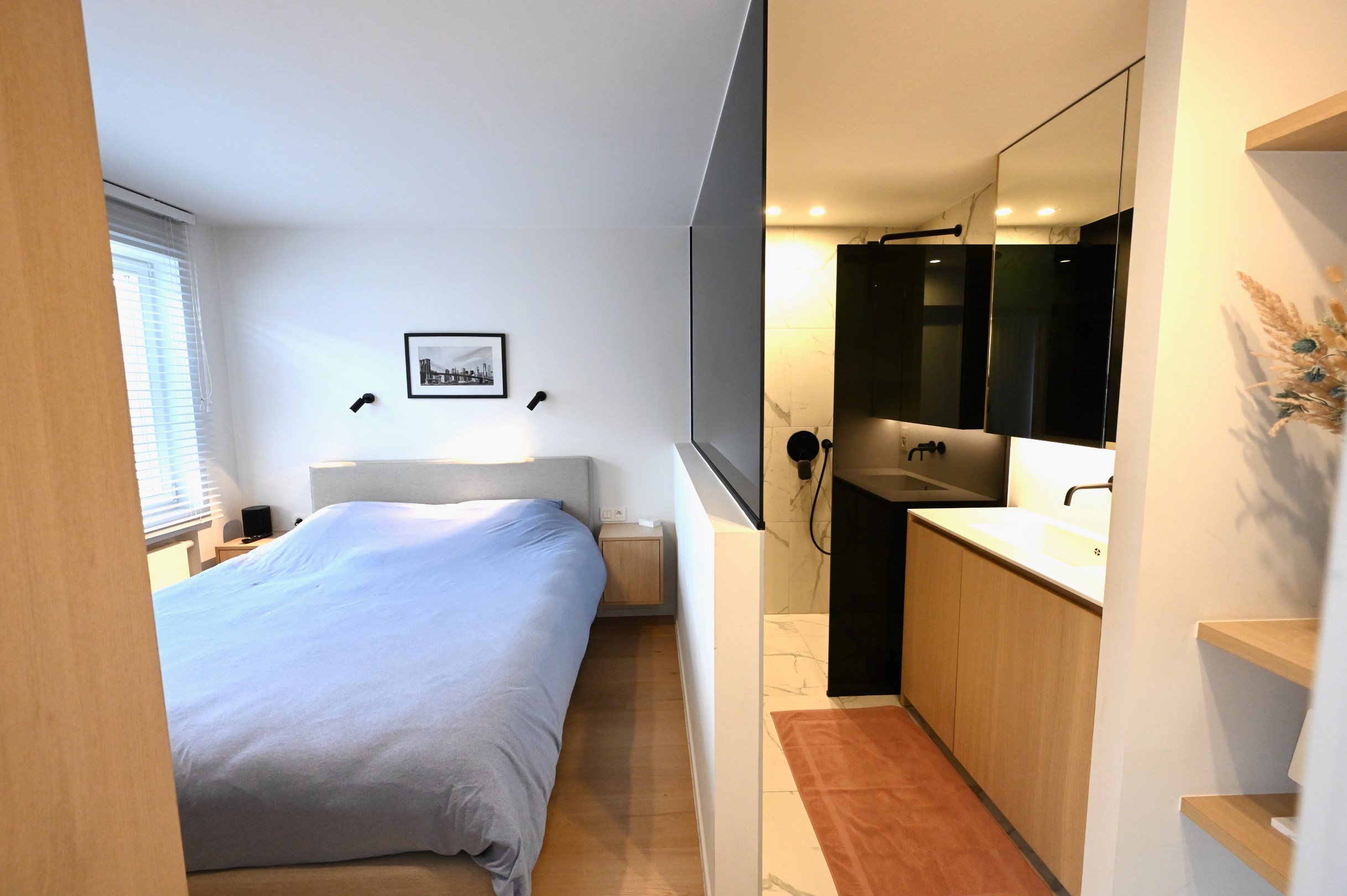 MEUBL&#201; - Appartement d&#39;une chambre r&#233;cemment r&#233;nov&#233;, situ&#233; dans le centre de Knokke. 