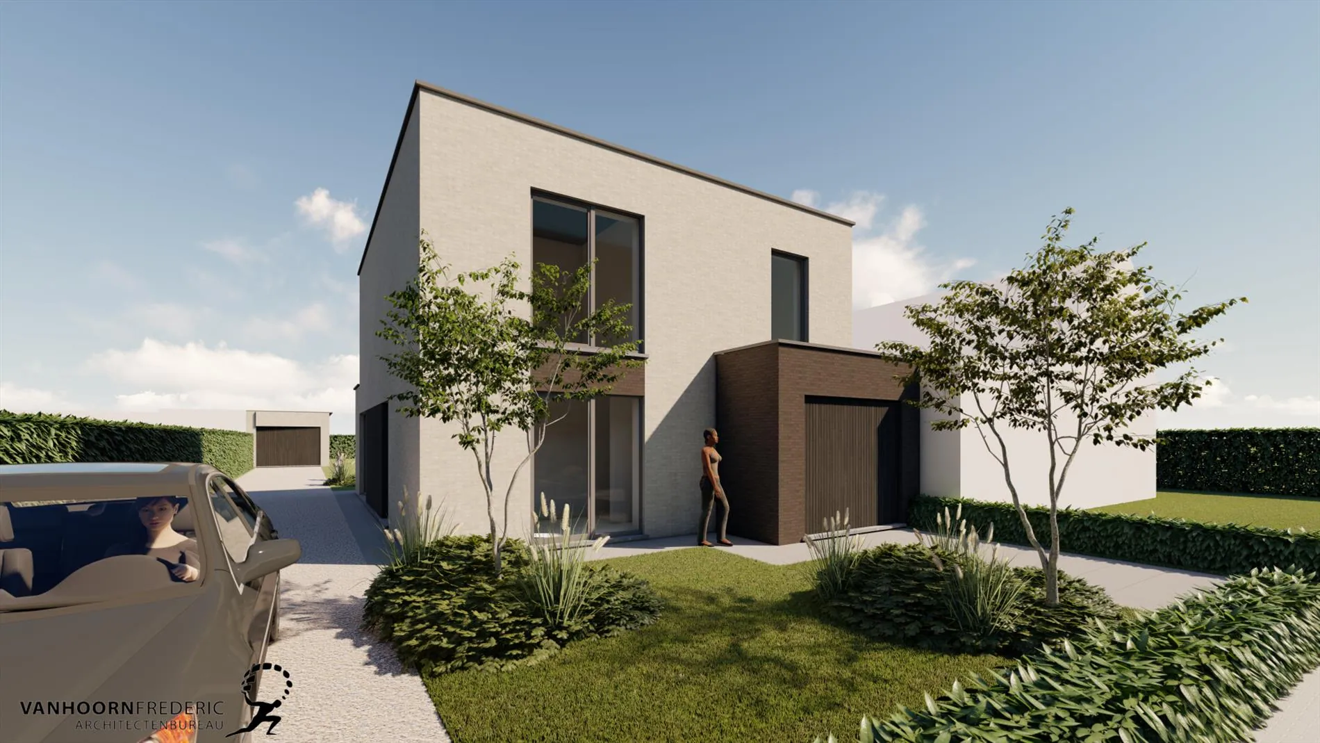 Prachtige nieuwbouwwoning te Roksem op 630 m² met tuin, 3 slaapkamers en garage
