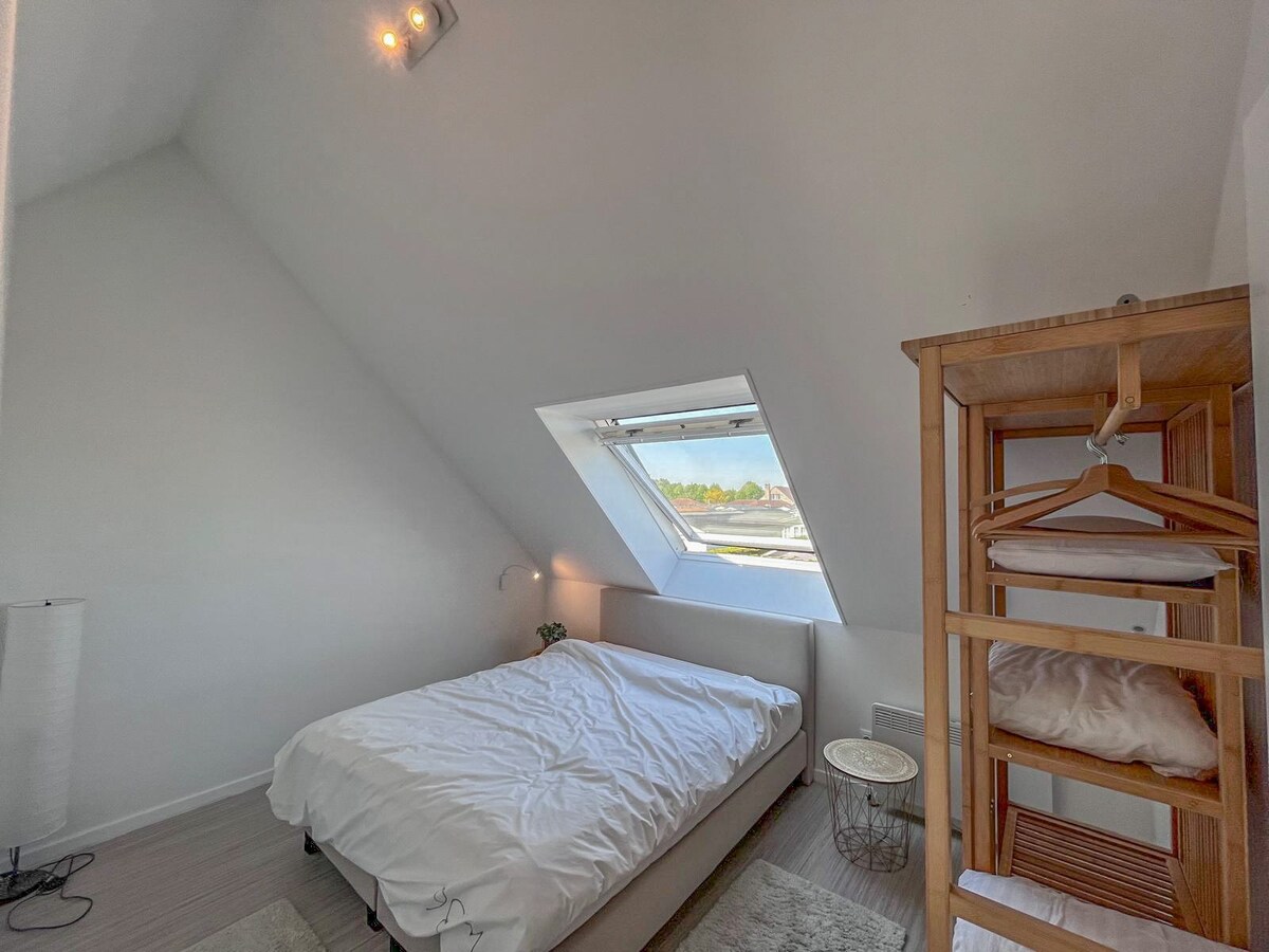 Maison de vacances avec jardin orient&#233; sud &#224; distance de marche des dunes prot&#233;g&#233;es. 