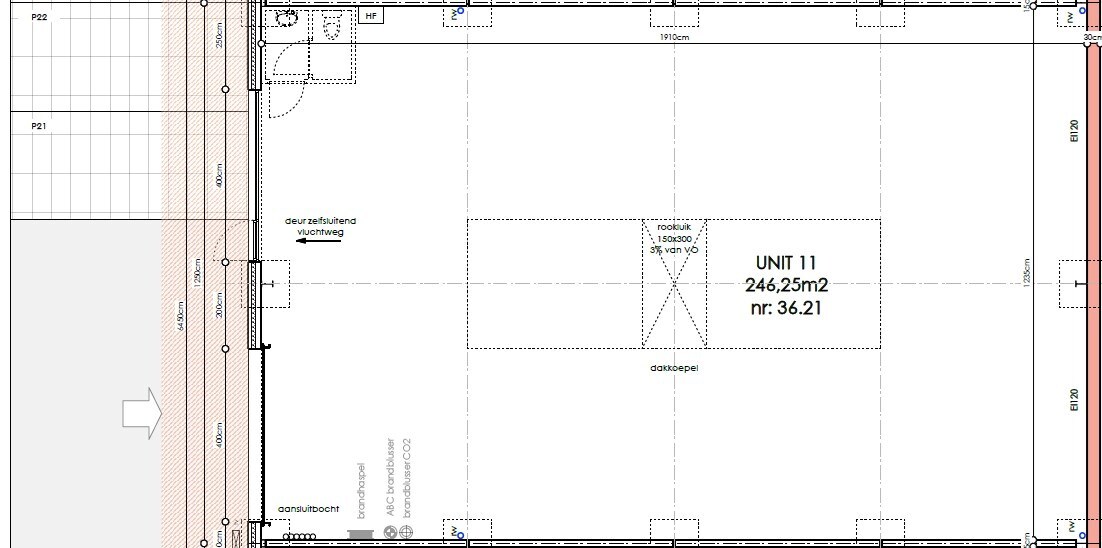 Loods te koop – 246 m&#178; met 2 parkeerplaatsen inbegrepen op de industriezone te Ichtegem 