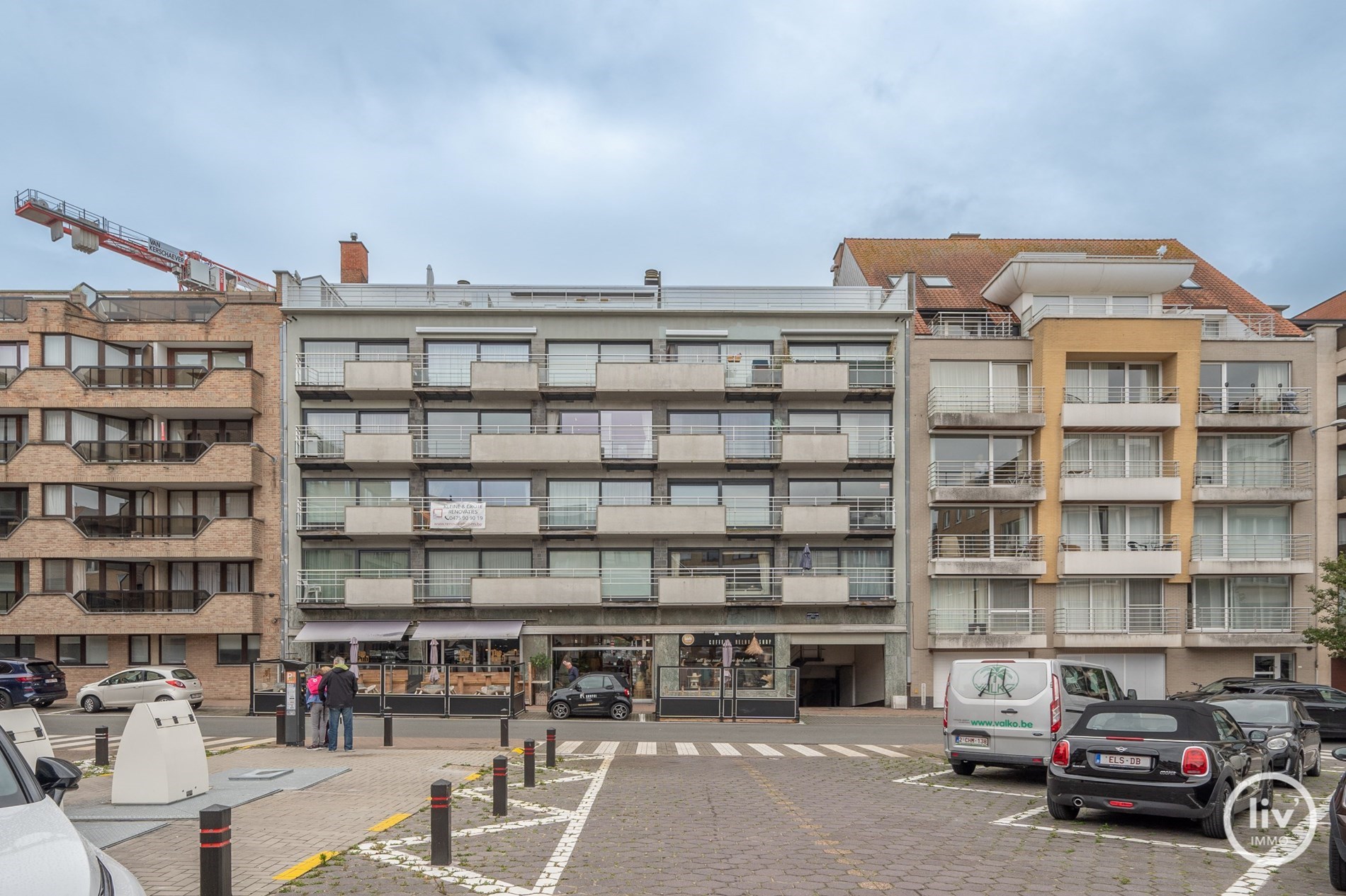 Studio orient&#233;e sud avec vue lat&#233;rale sur la mer, &#224; 50m &#224; pied du front de mer d&#39;Albertstrand. 