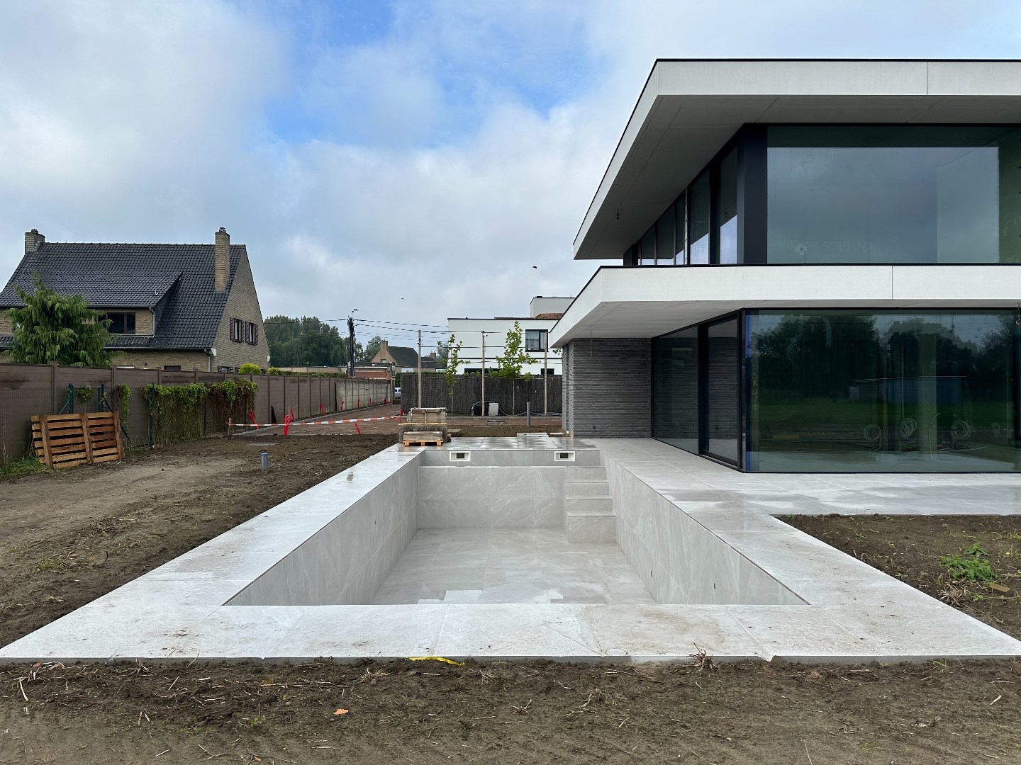 Moderne villa in groene omgeving te Desselgem 