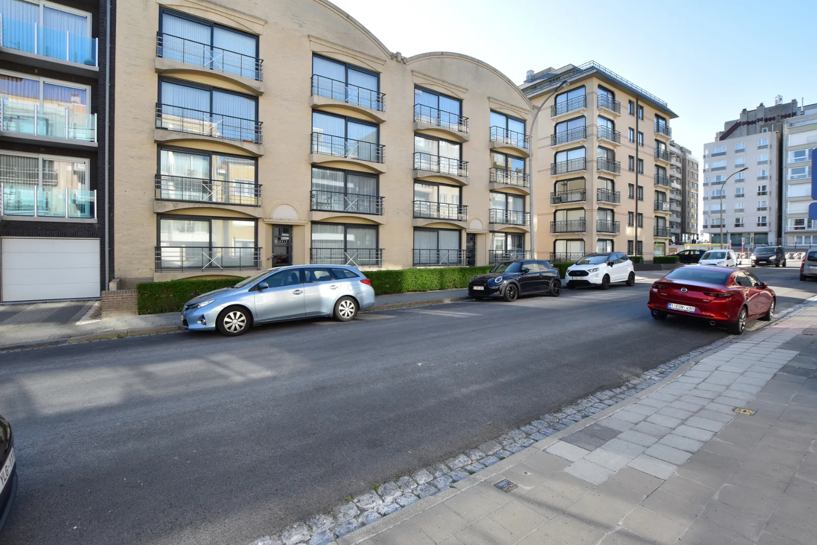 Ruim appartement met 2 slaapkamers in het hartje van Wenduine