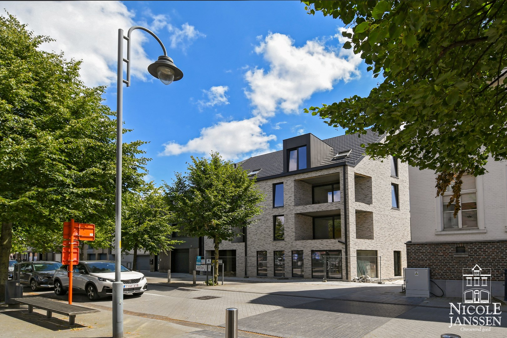 Gelijkvloers appartement (0.2)  van 92,64m&#178; met 2 slaapkamers en twee terrassen 