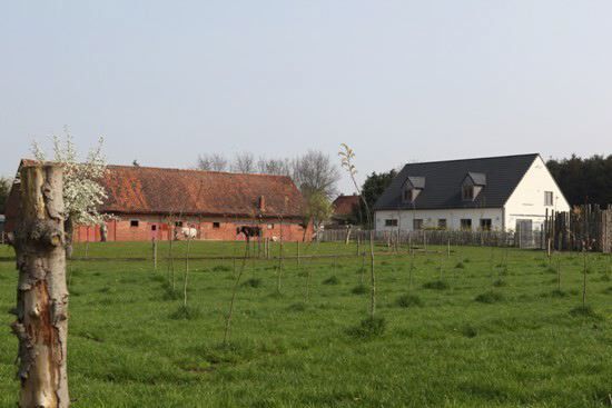 Landelijke woning met schuur op ca. 2ha te Evergem 