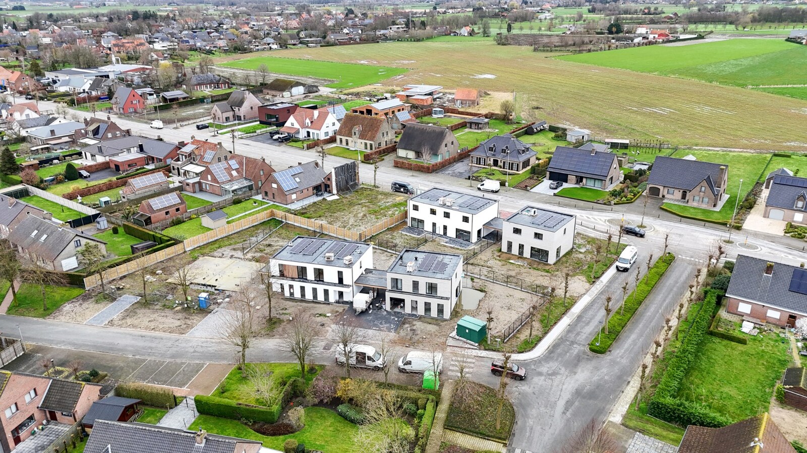 Halfopen nieuwbouwwoning met 3 slaapkamers te Koekelare 