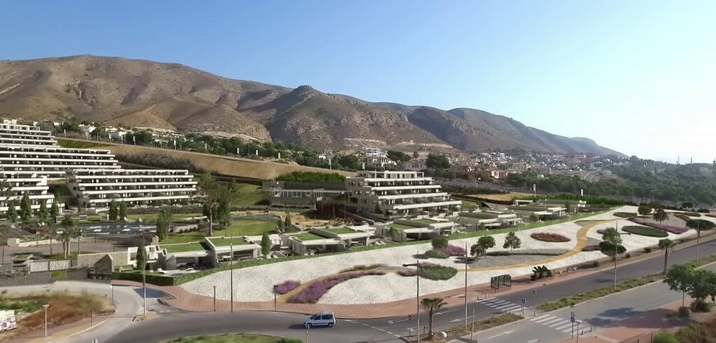 Appartementen met panoramisch uitzicht in Finestrat 