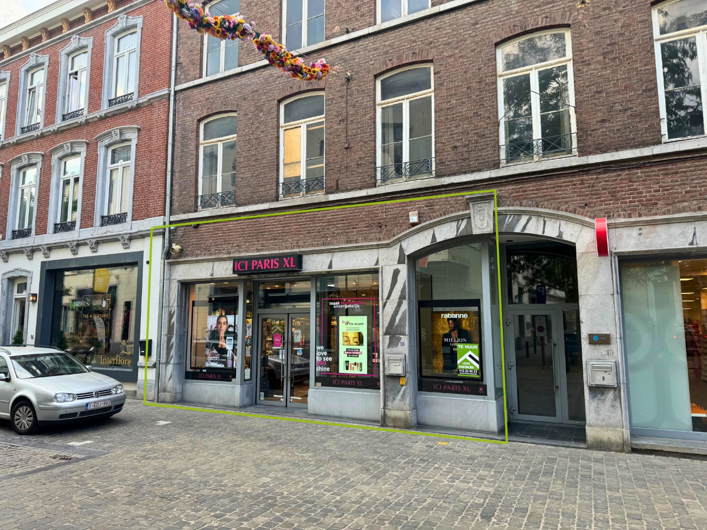 Handelspand te huur op toplocatie in het centrum van Tongeren 
