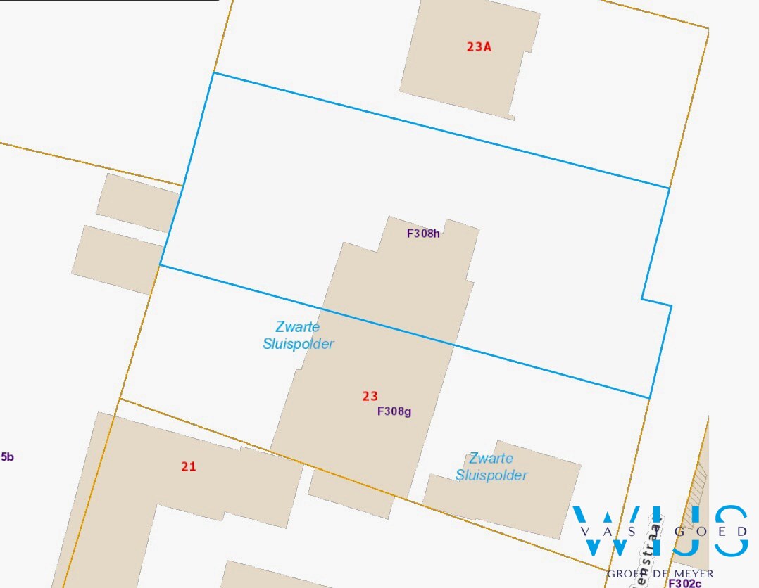 Bouwgrond van 1030m&#178; op TOPLOCATIE ! 