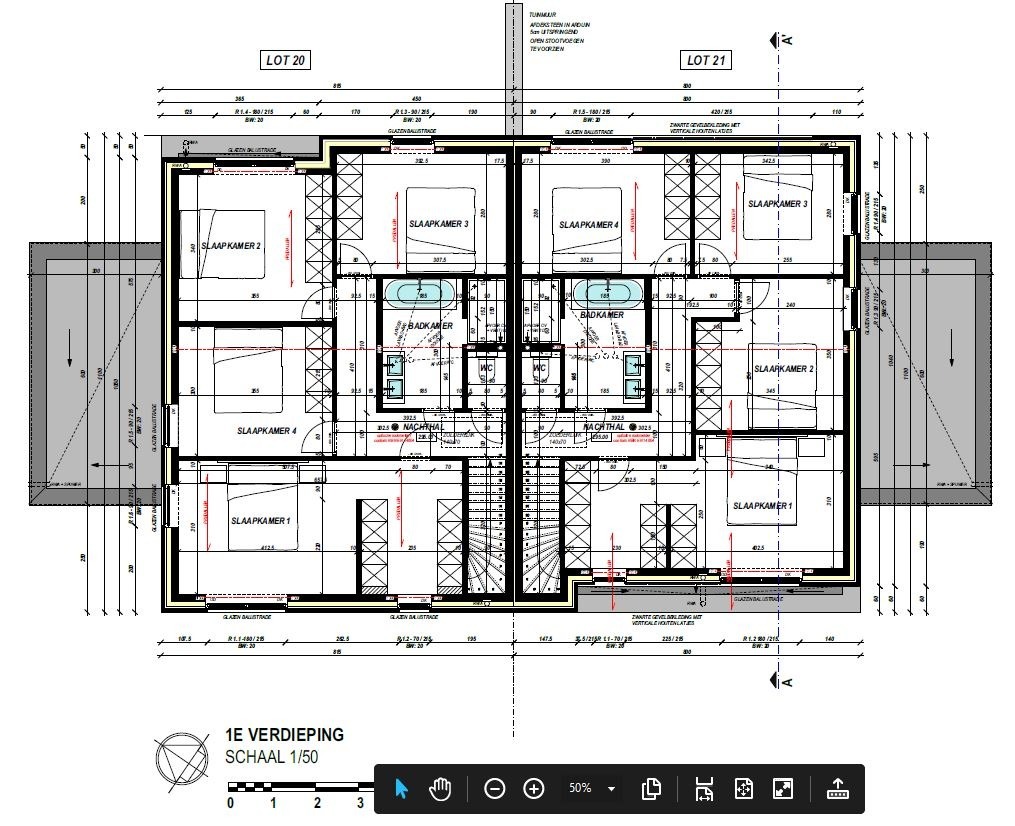 Half-open nieuwbouwwoning met 4 slaapkamers en tuin te Ichtegem 