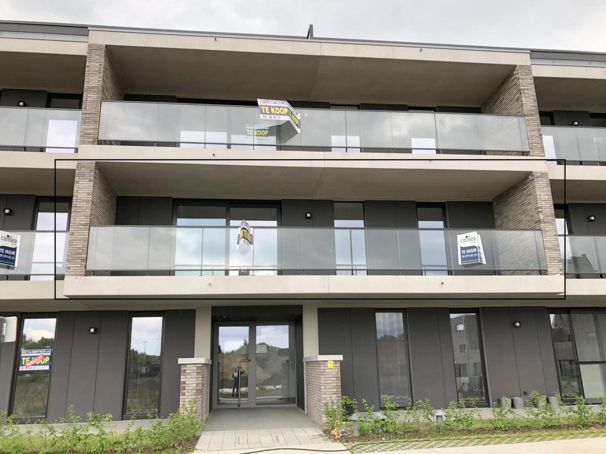 Nieuwbouw &#233;&#233;n-slaapkamer-appartement in woonproject De Barge - &quot;parkzijde&quot; 