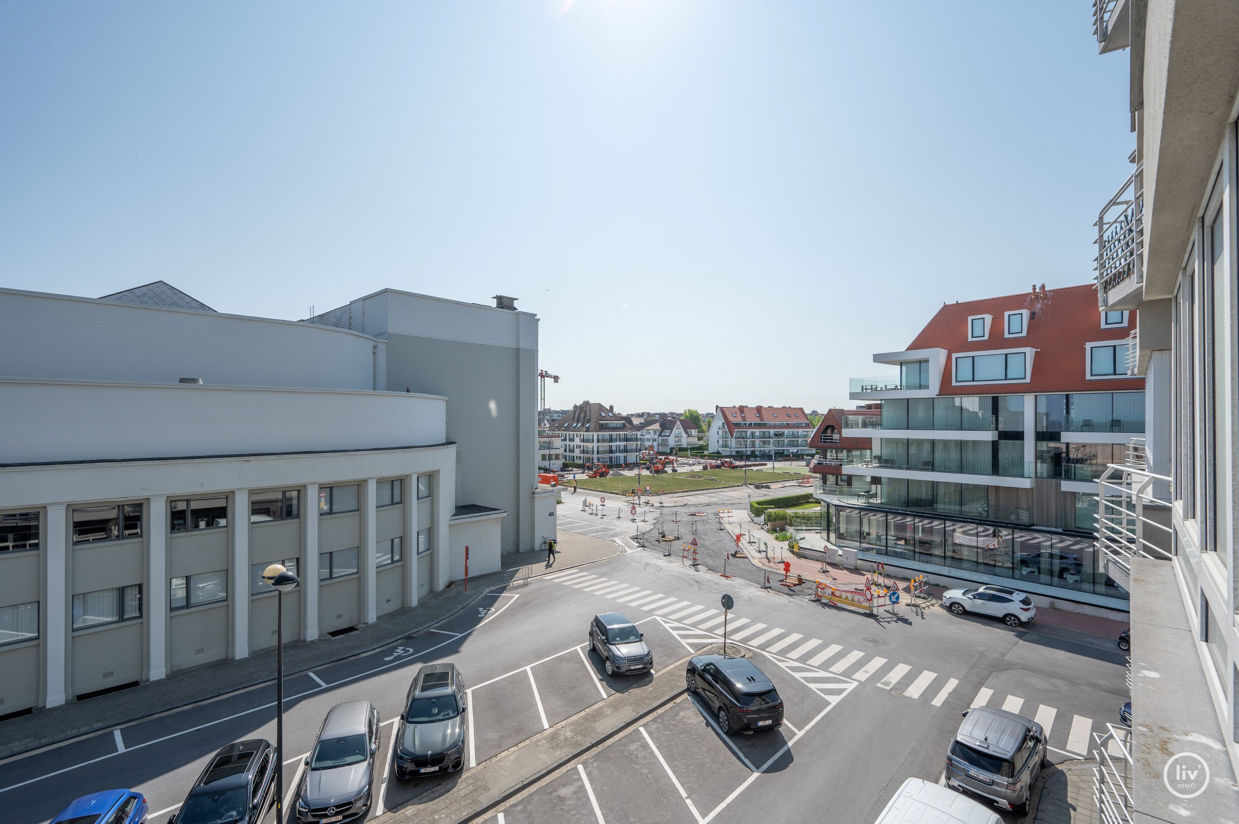 Ruim appartement met zijdelings zeezicht en uitzicht op het Casino 