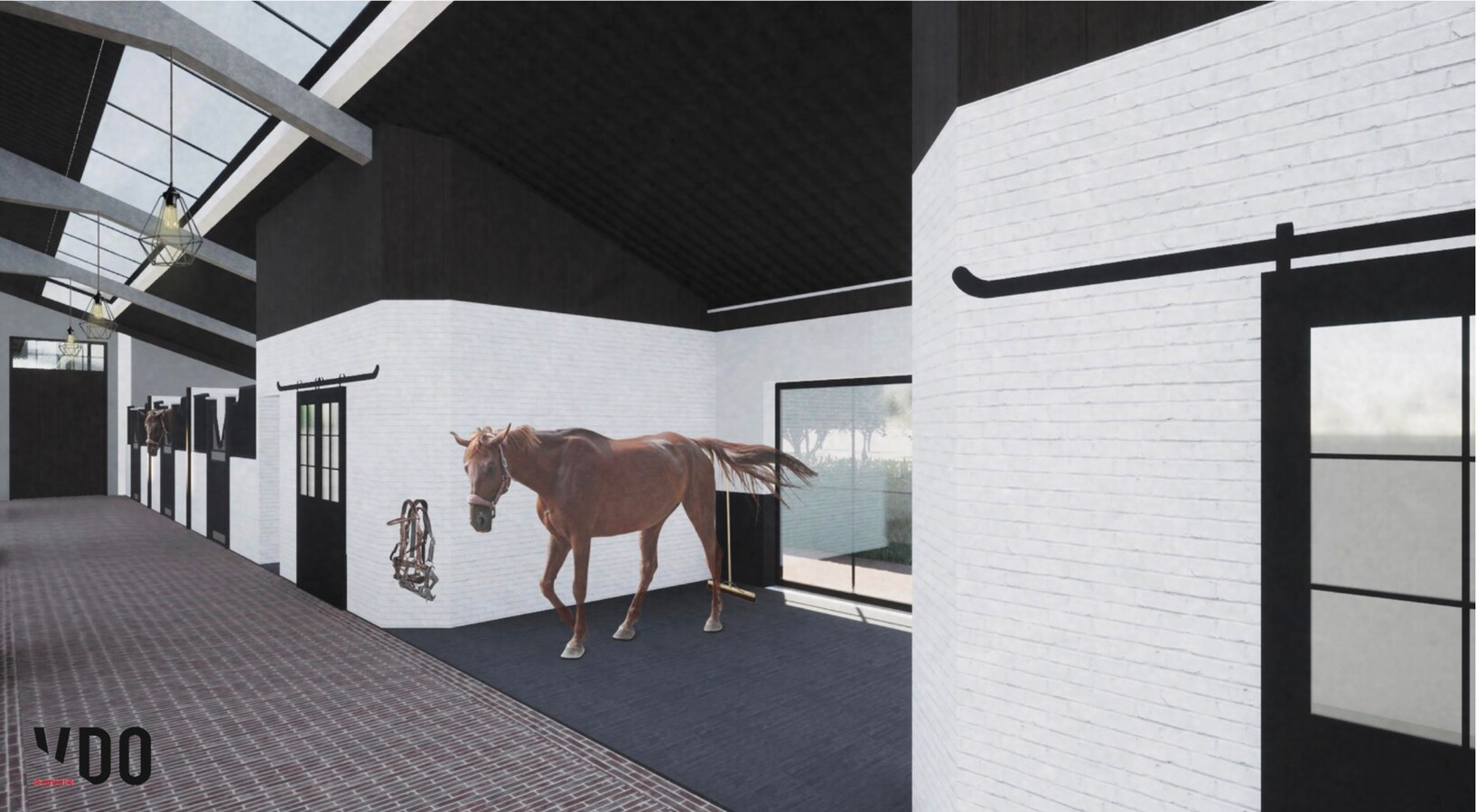 Equestrian new construction project on approx. 2.2 ha/ 5,45 acres in Halle-Zoersel (Antwerp) 