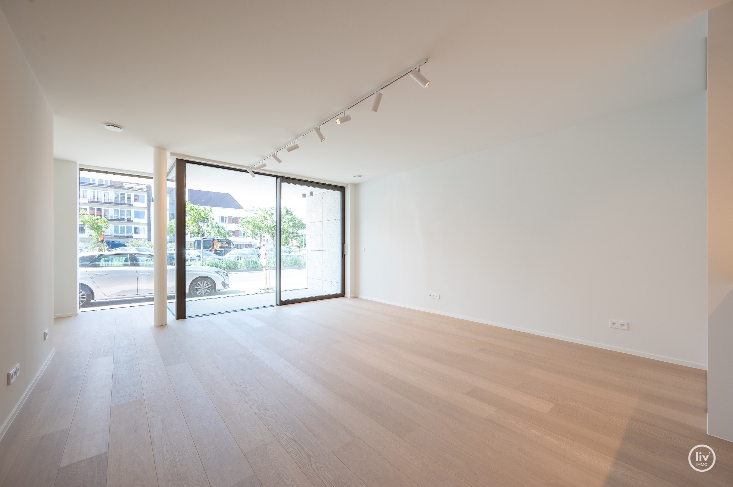 Appartement neuf exclusif avec trois chambres au cœur de Knokke. 