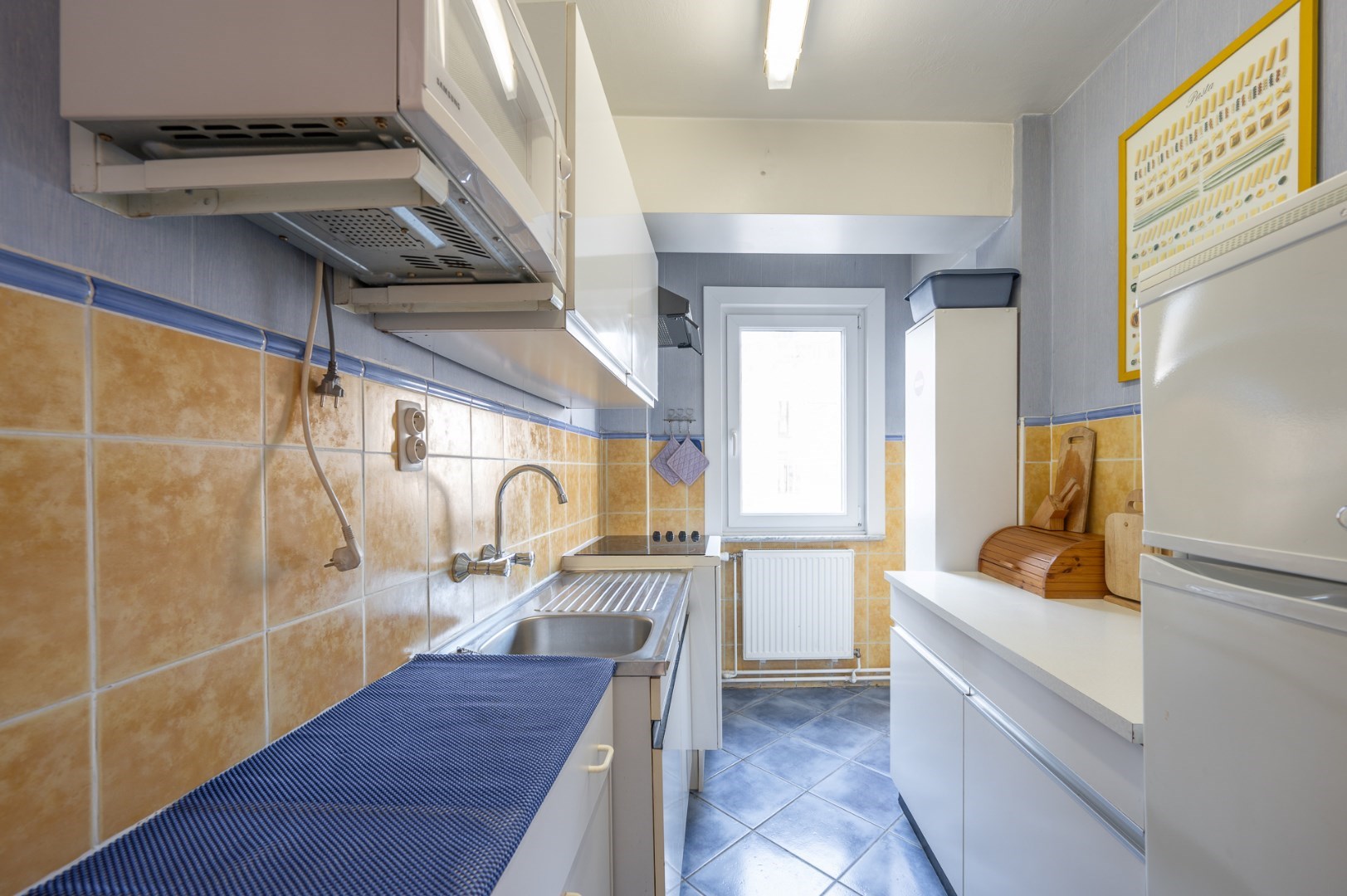 Lichtrijk hoekappartement met 2 grote slaapkamers 