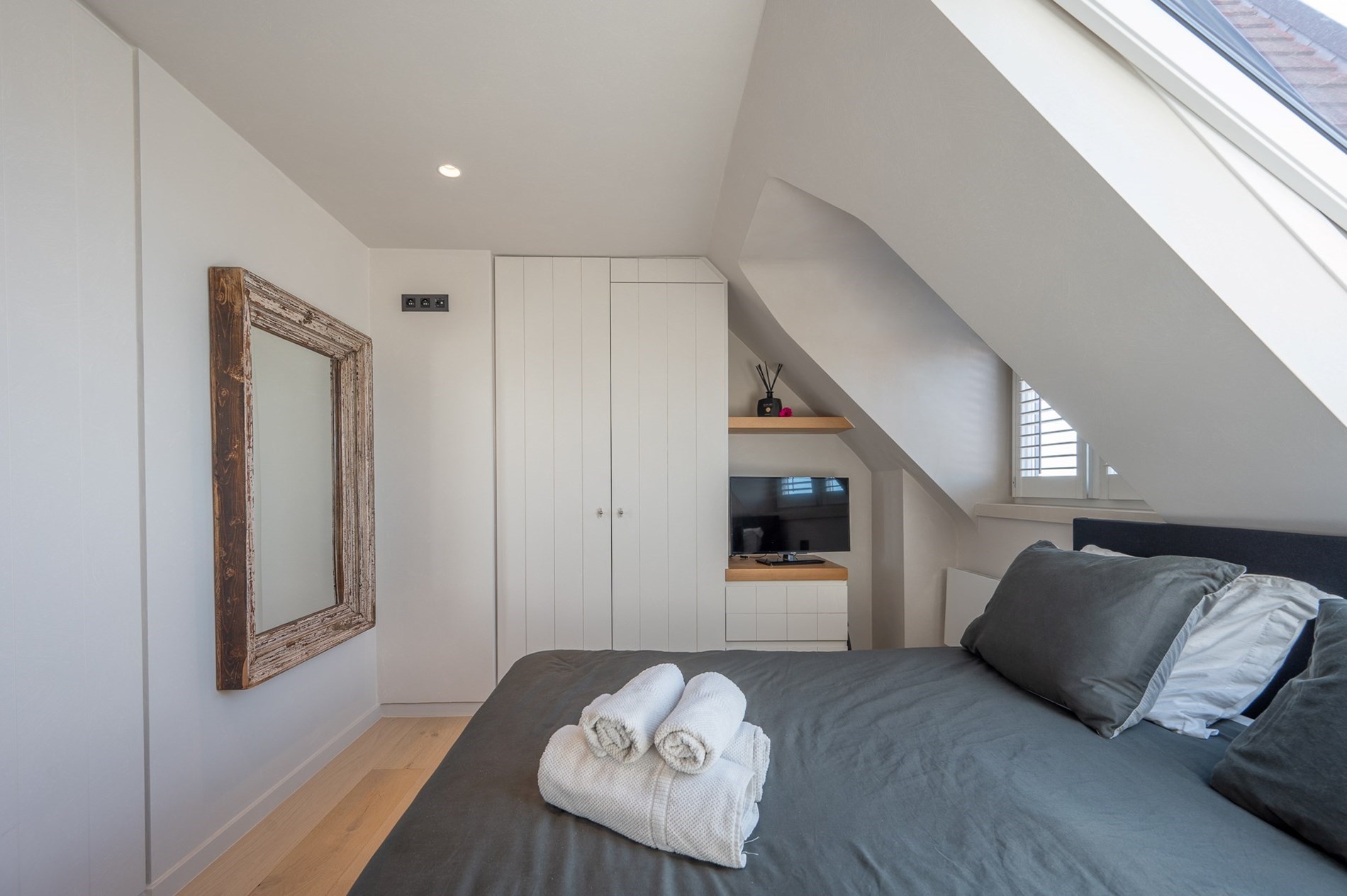 Luxe duplex dakappartement met zonneterrassen  in hartje Knokke 
