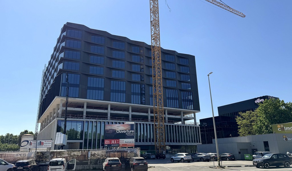 Kantoren te huur in nieuwbouwproject Ouverture in Gent