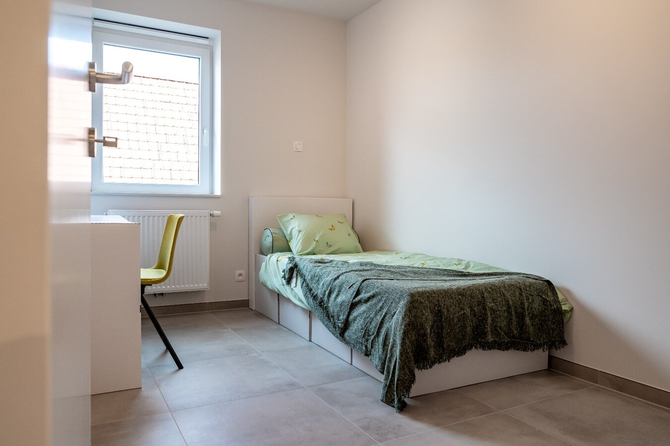 Gelijkvloers nieuwbouwappartement met 2 slaapkamers in Residentie Geuze St-Louis te Ingelmunster 