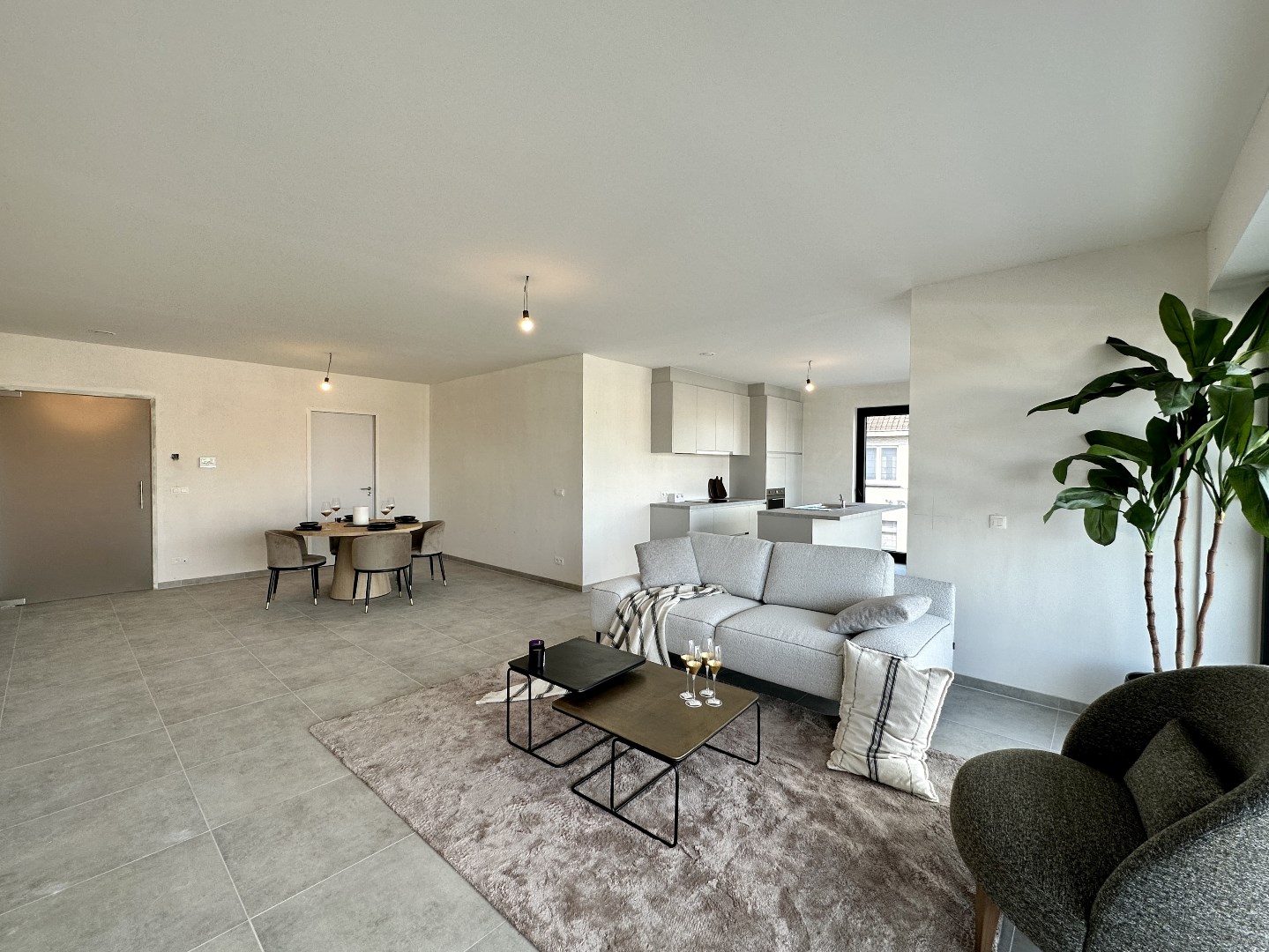 Nieuwbouw 2-slpk appartement in Kortemark 