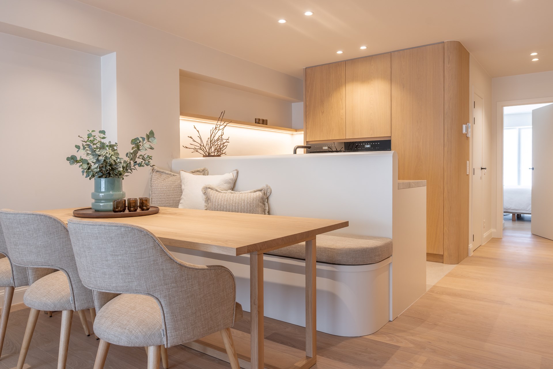 Luxueus gerenoveerd appartement met zeezicht in het Zoute. 