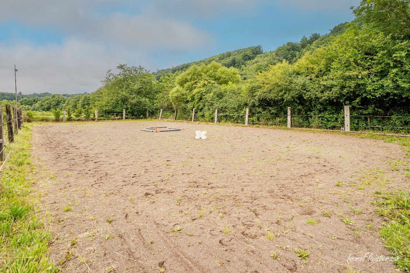 Interessant eigendom met paardenfaciliteiten omgeven door groen op ca. 43 are te Burg-Reuland (Luik) 