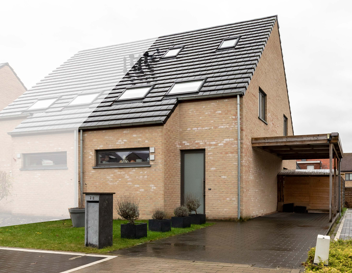 Recente woning met 3 slaapkamers in rustige wijk te Gistel 