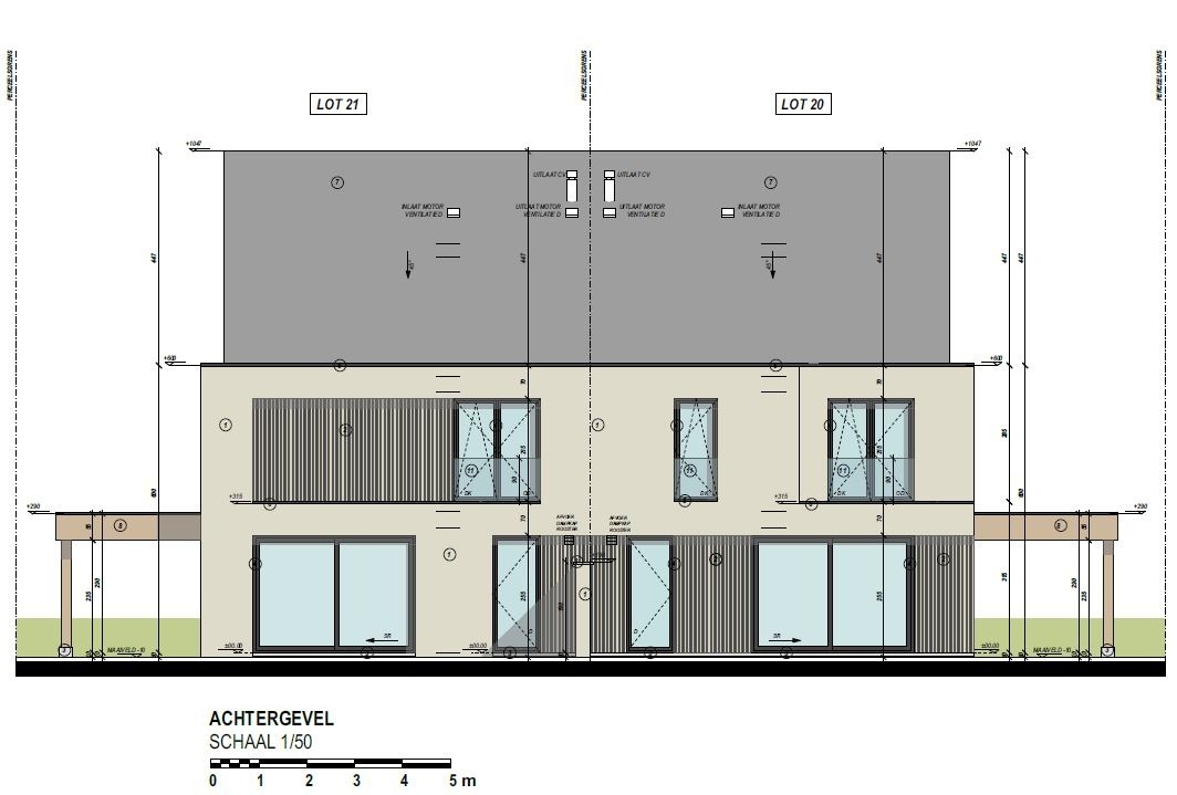 Half-open nieuwbouwwoning met 4 slaapkamers en tuin te Ichtegem 