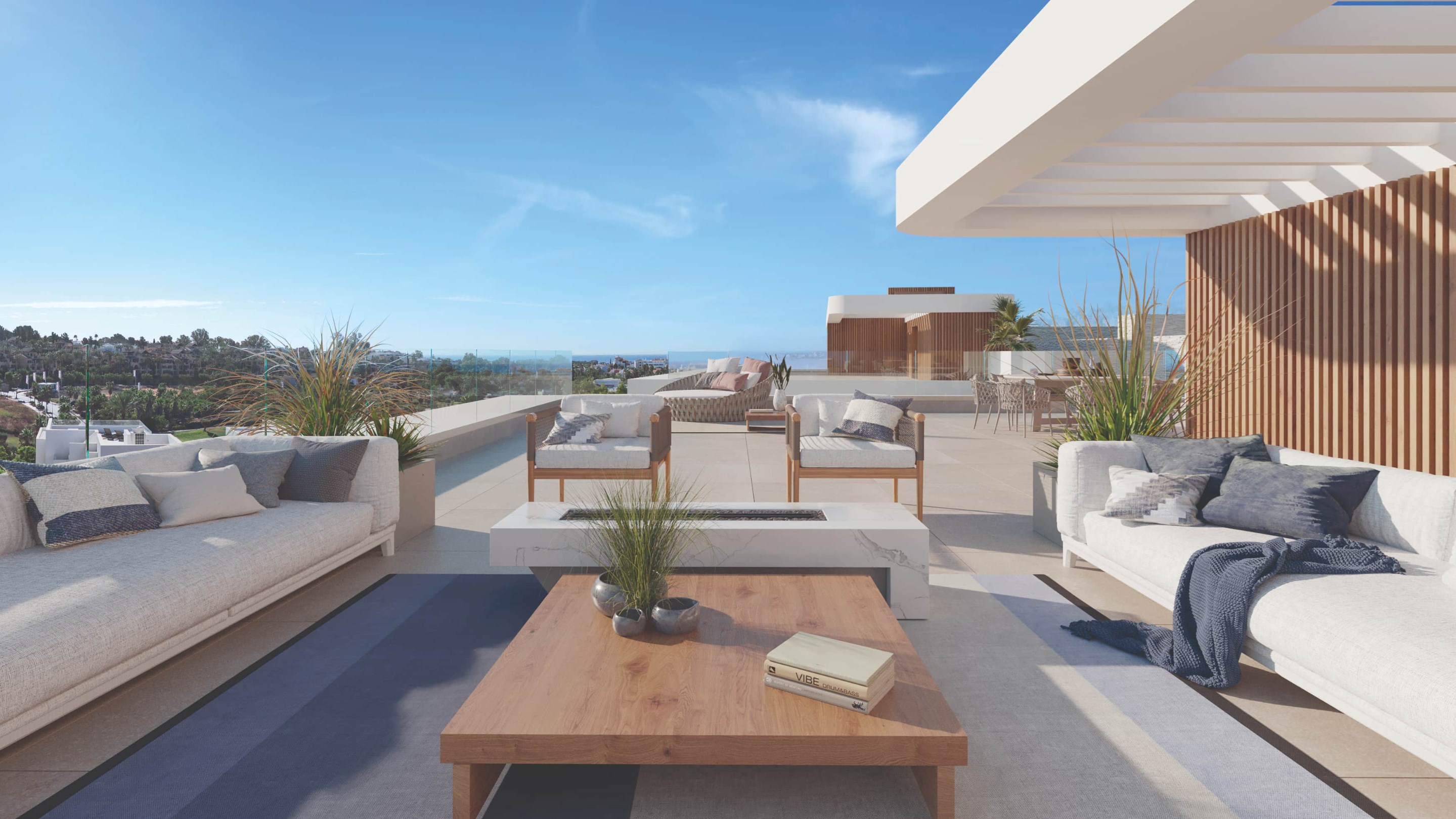 Lyra Residences: 15 ruime townhouses in El Campanario, Estepona 