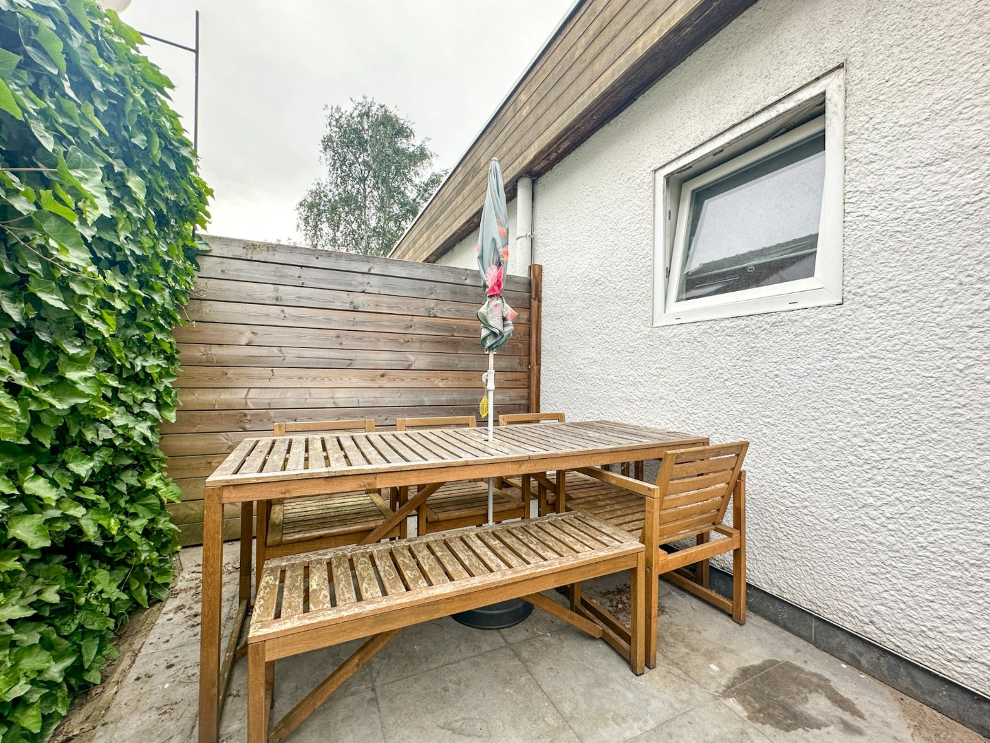 Gezellig gelijkvloers 1 slp-appartement met terras, Torhout 