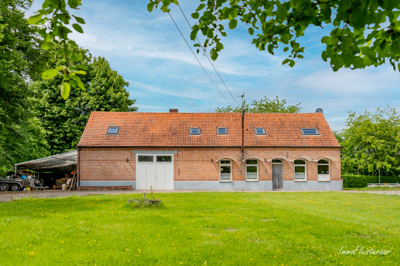 Langgevelhoeve met bijgebouwen en weiland op ca. 1,15ha te Langdorp (Vlaams-Brabant) 