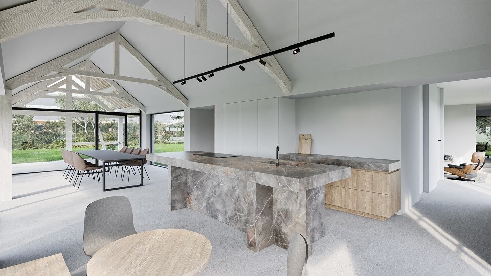 Exclusieve professionele hippische accommodatie (nieuwbouw) met villa op ca. 9 ha te Neerpelt 