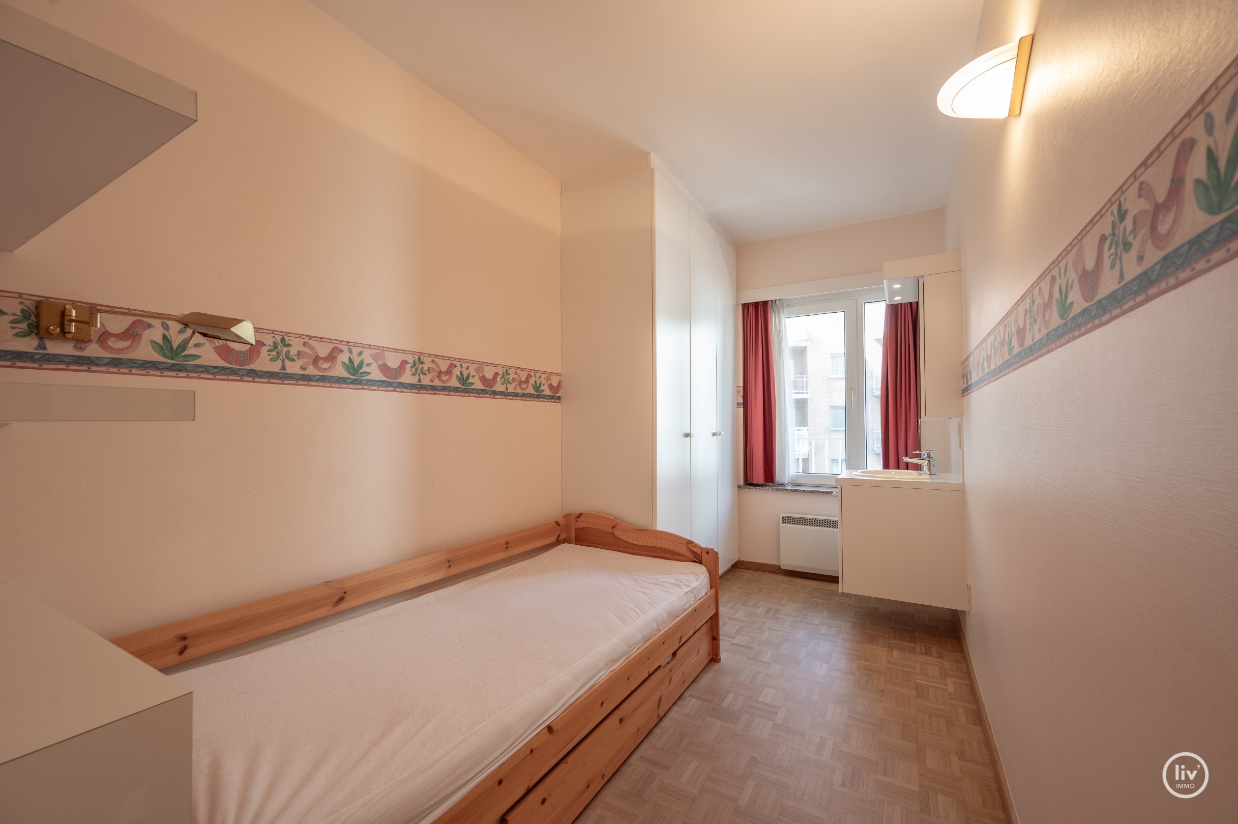 Ruim appartement met zijdelings zeezicht en uitzicht op het Casino 