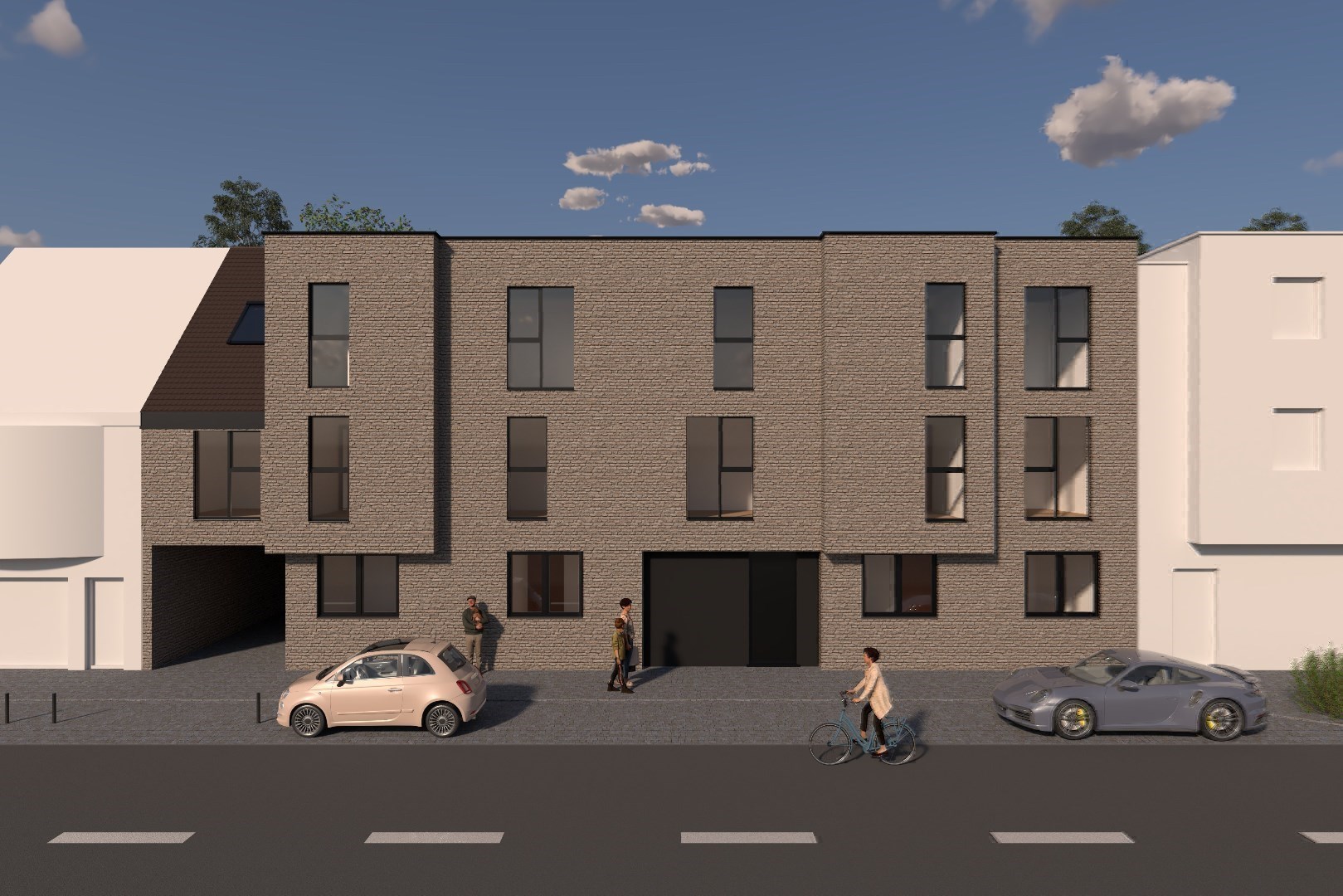 Parkings en Garages in Residentie Victor 