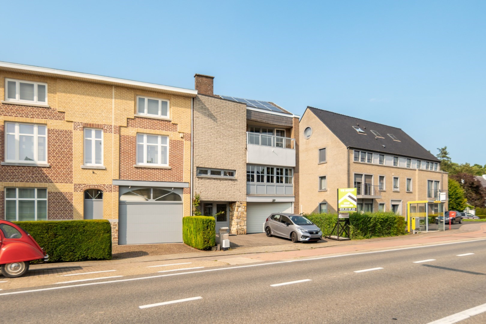 zicht op woning aan Sint-Truidersteenweg