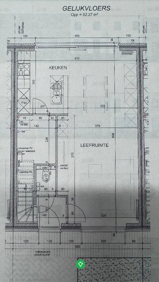 Instapklare woning met 3 slaapkamers en garage te Kortemark 