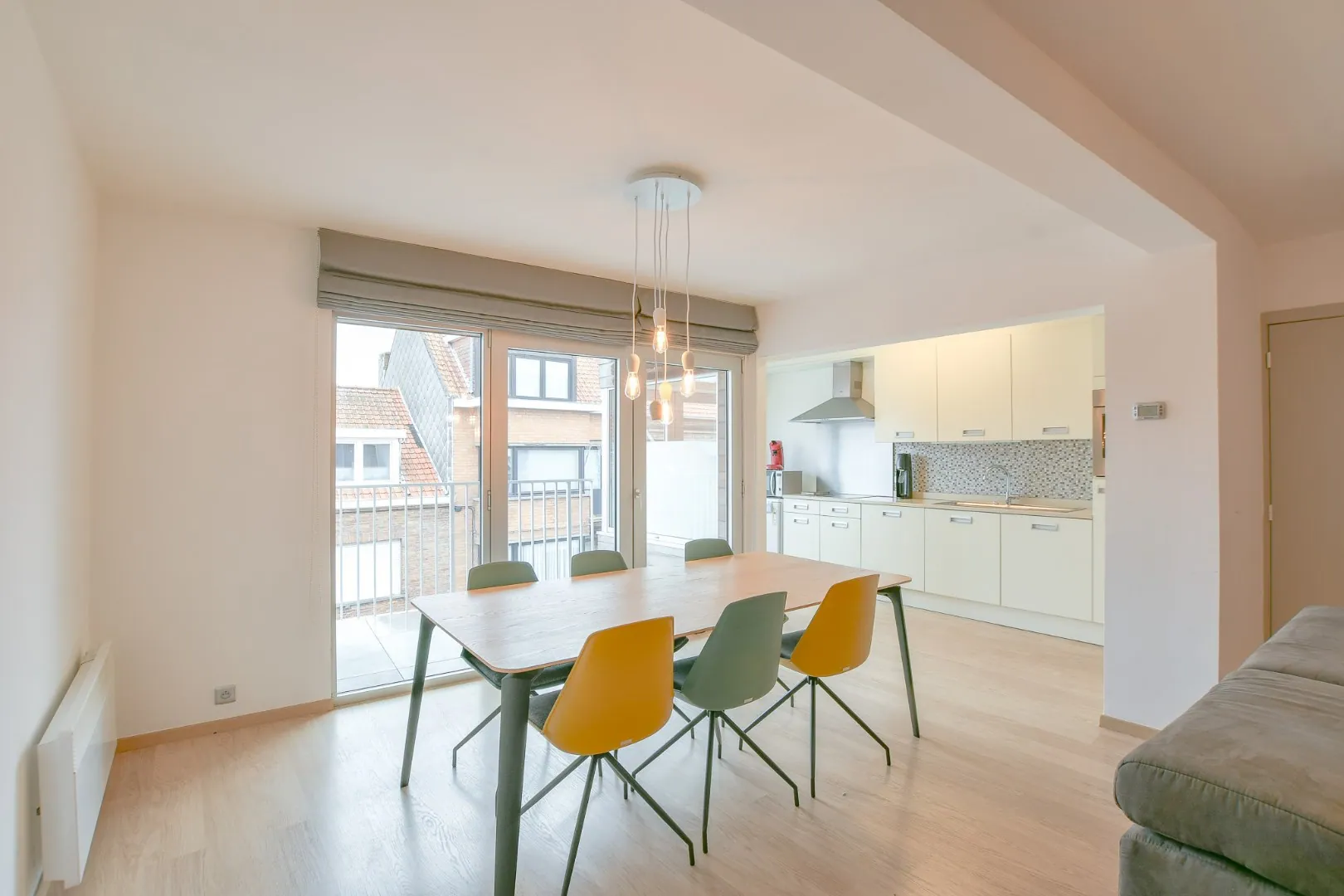 Appartement met 2 slaapkamers en terras te Oostende
