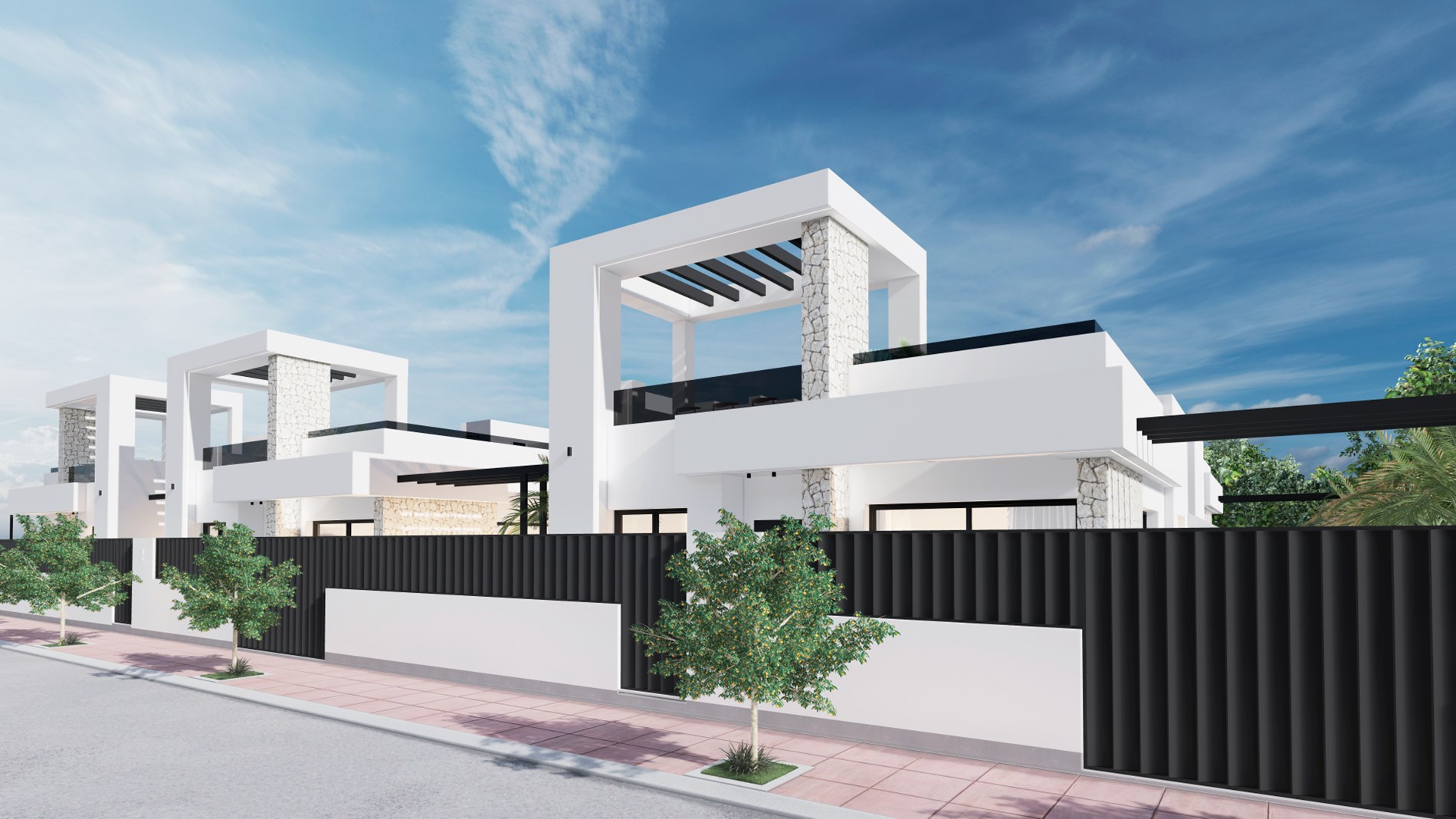 6 nieuwbouw villa&#39;s @ Santa Rosalia Lake &amp; Life Resort Murcia Spanje 