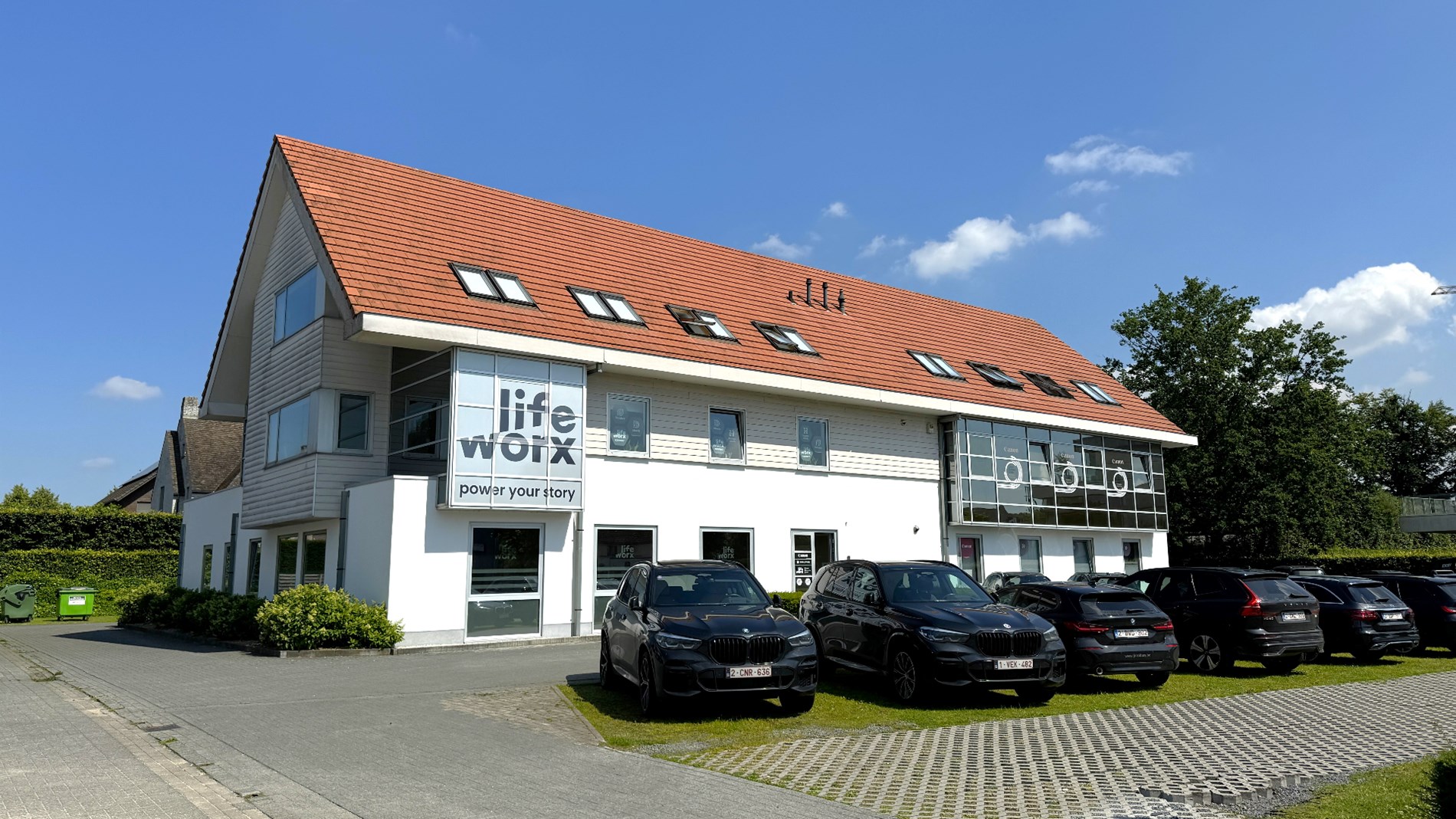 Ingedeelde kantoorruimte te huur in Sint Martens Latem