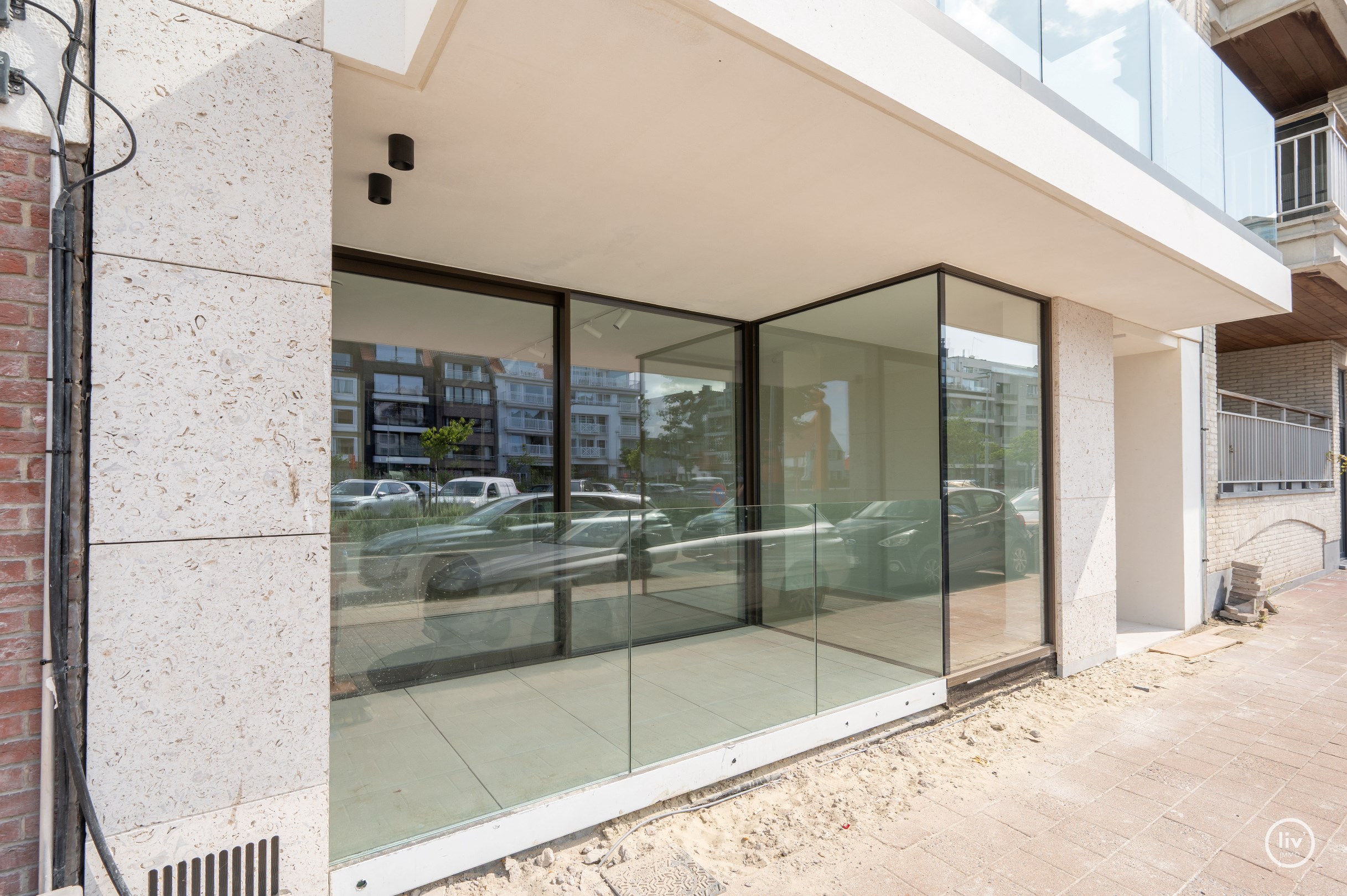 Appartement neuf exclusif avec trois chambres au cœur de Knokke. 