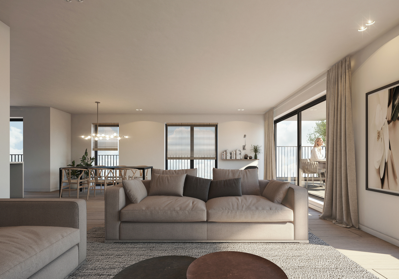 Instapklare luxe-appartementen in residentie TRISARA te Harelbeke 