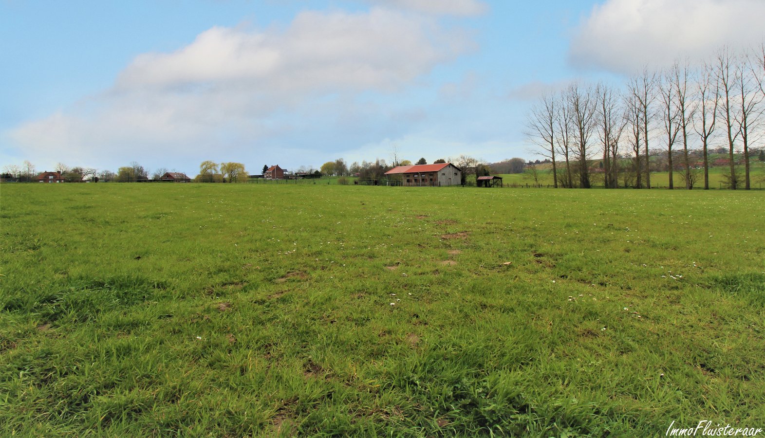 Woning met multifunctionele ruimte, stalgebouw, bouwgrond en weiland op ca. 1,67ha te Elzele (Henegouwen) 