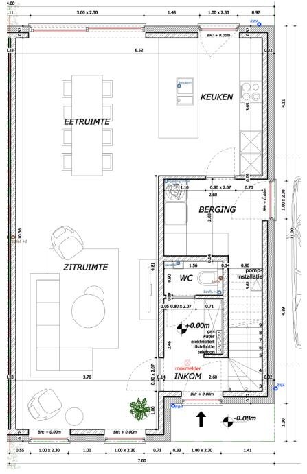 Halfopen nieuwbouwwoning met 3 slaapkamers te Koekelare 