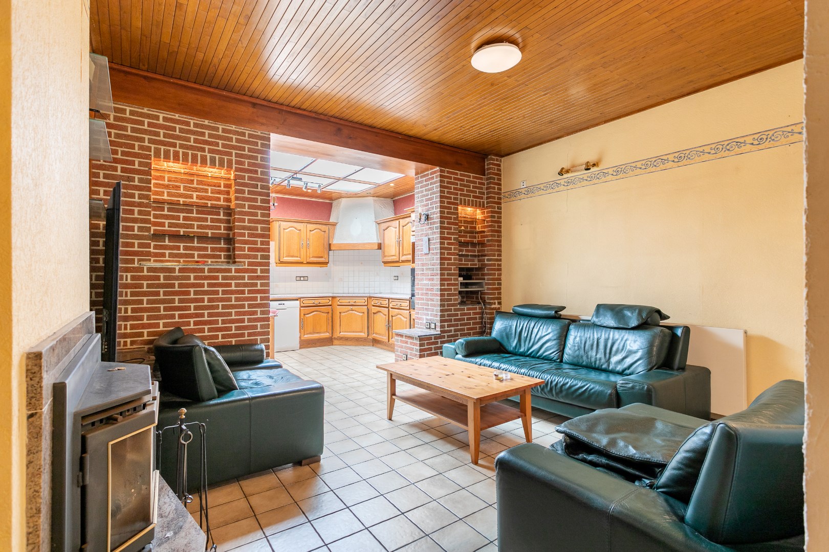 Ruime woning centrum Halle, 4 slpks en tuin 