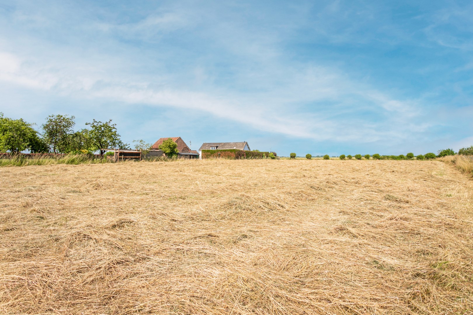 Maison &#224; r&#233;nover avec 3 chambres, entrep&#244;t et prairie sur 59a dans le cadre verdoyant de Pepingen. 