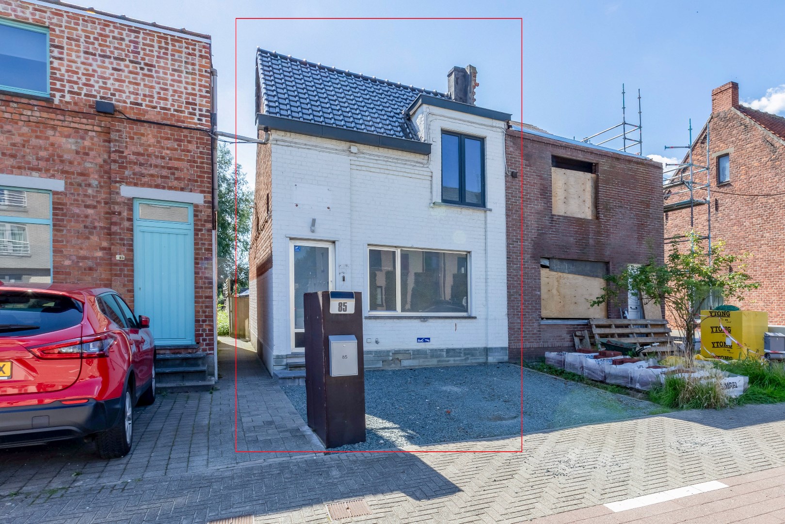 Op te bouwen/ te renoveren woning te Evergem 