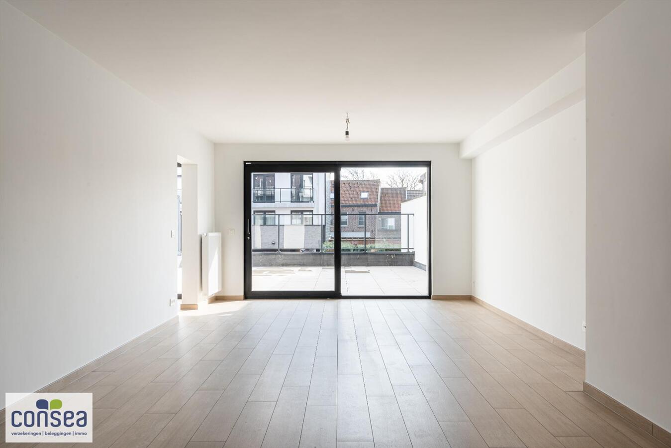 Lichtrijk appartement in het centrum van Maldegem met een terras van maar liefst 36m&#178; 