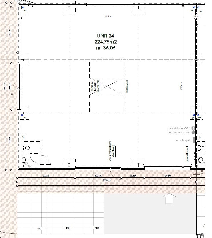 Loods te koop – 225 m&#178; met 3 parkeerplaatsen inbegrepen op de industriezone te Ichtegem 