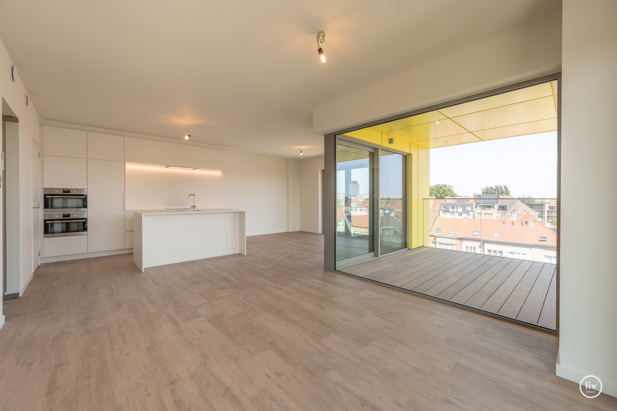 Projet de nouvelle construction Hoost (CAAAP) un nouveau rep&#232;re &#224; Knokke-Heist. Livraison pr&#233;vue &#224; l&#39;automne 2025. 