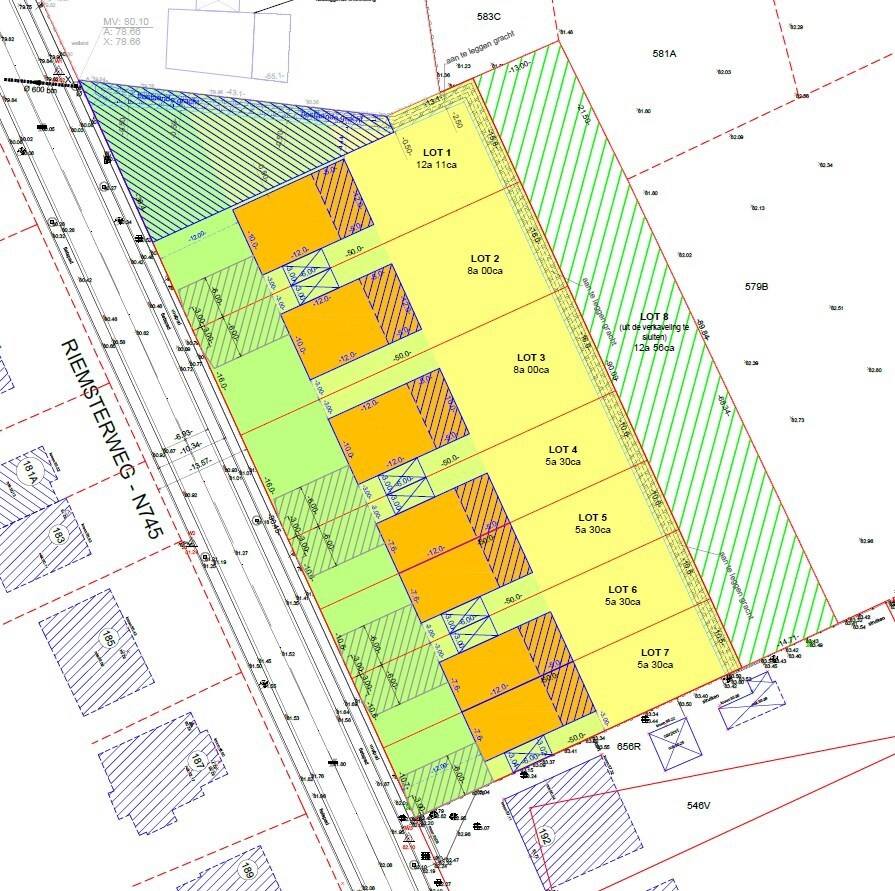 Gunstig gelegen projectgrond op 4931 m&#178; 