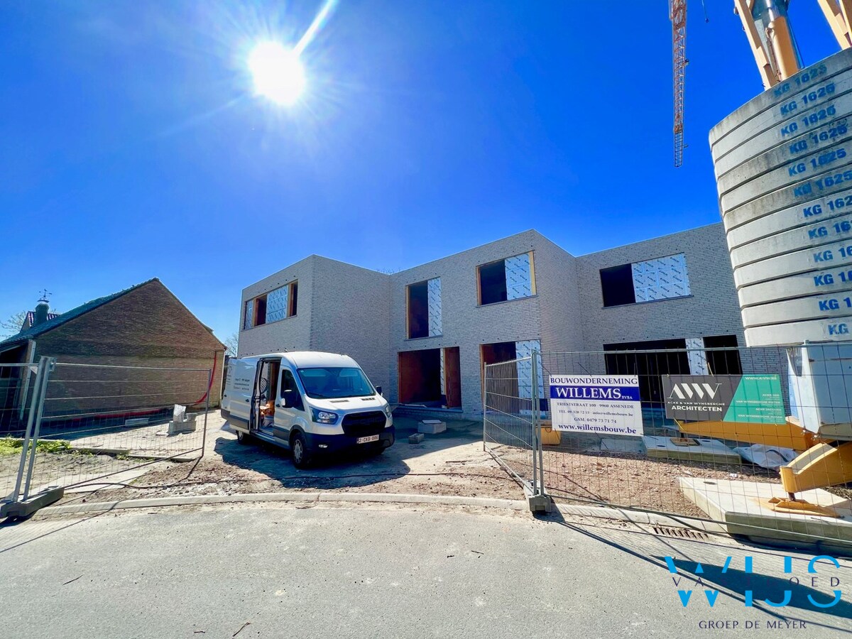 Prachtige nieuwbouwwoning in doodlopende wijk te ASSENEDE ! 
